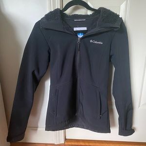 Columbia Black XS Coat/Jacket, Warm Fleece
